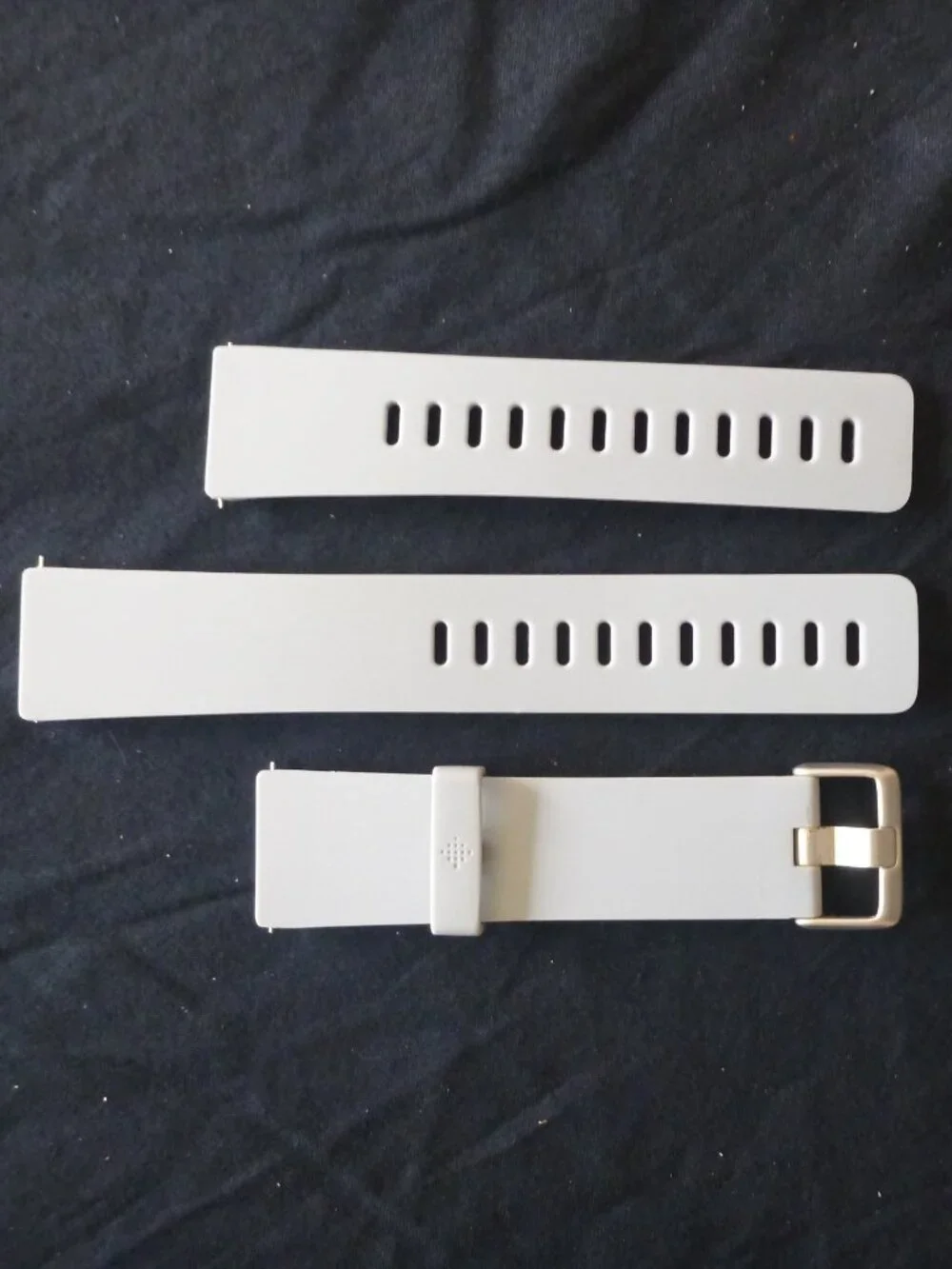 NWT Fitbit Versa & Versa 2 Smartwatch Classic Mist Gray Bands 3-Piece